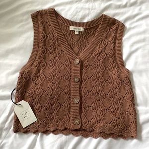 Cleo and Wolf sweater tank